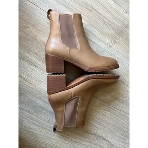 Ana go to heeled Chelsea boot almond color size 8